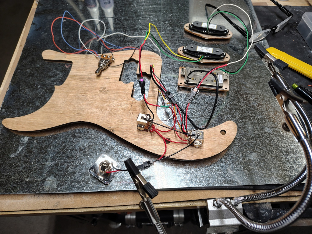 Wiring mess